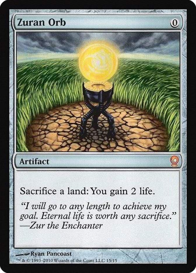 Magic: The Gathering MTG Single Zuran Orb [From the Vault: Relics]