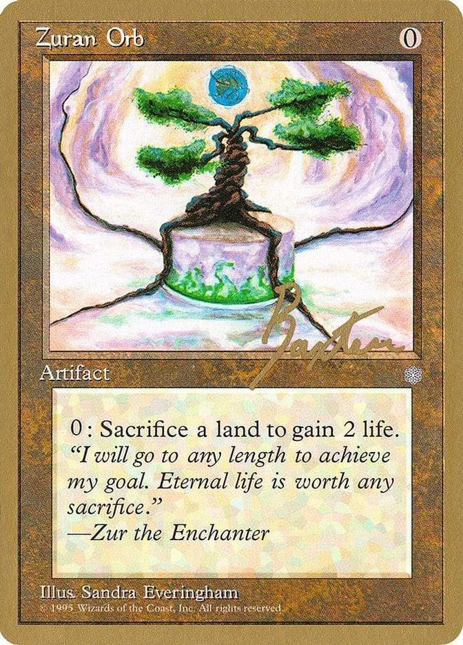 Magic: The Gathering MTG Single Zuran Orb [Pro Tour Collector Set]