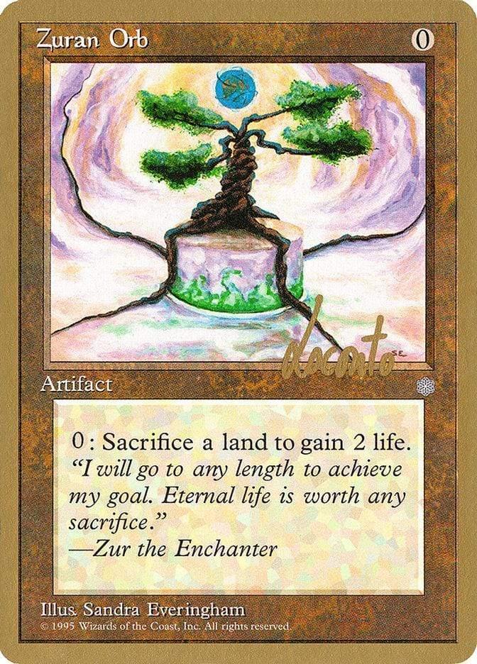 Magic: The Gathering MTG Single Zuran Orb [Pro Tour Collector Set]