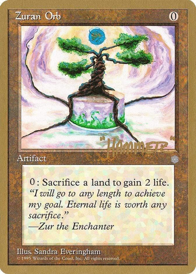 Magic: The Gathering MTG Single Zuran Orb [Pro Tour Collector Set]