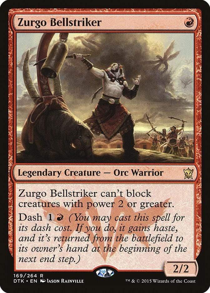 Magic: The Gathering MTG Single Zurgo Bellstriker [Dragons of Tarkir]