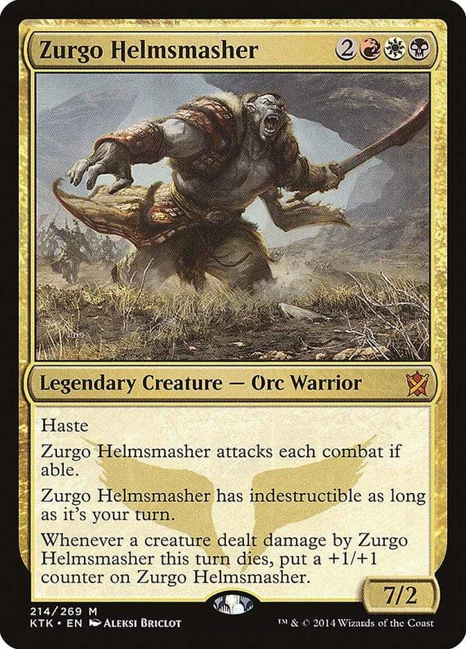 Magic: The Gathering MTG Single Zurgo Helmsmasher [Khans of Tarkir]
