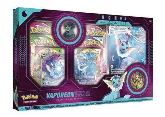 Pokémon Pokémon - Vaporeon VMAX - Premium Collection Box *PRE ORDER* Release Date:  2022-01-07