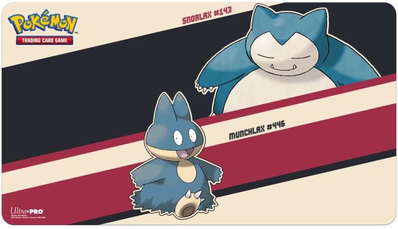 UP PLAYMAT POKEMON SNORLAX/MUNCHLAX - La Boîte Mystère ( The Mystery Box)