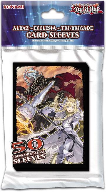 YGO ALBAZ ECCLESIA TRI-BRIGADE CARD SLEEVES - La Boîte Mystère ( The Mystery Box)