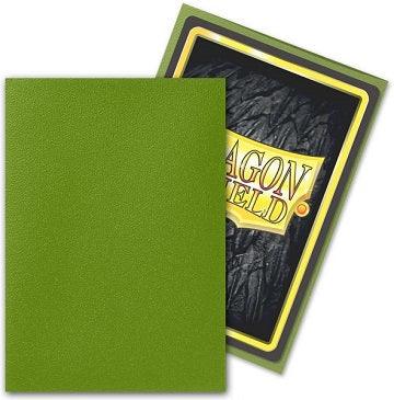 DRAGON SHIELD SLEEVES JAPANESE MATTE OLIVE 60CT - La Boîte Mystère ( The Mystery Box)