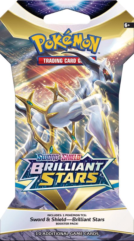SLEEVED POKEMON SWSH9 BRILLIANT STARS PACK - La Boîte Mystère ( The Mystery Box)