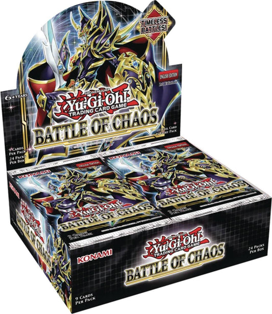 Yu-Gi-Oh! YU-GI-OH! BATTLE OF CHAOS BOOSTER BOX (PREORDER) FEBRUARY 11, 2022