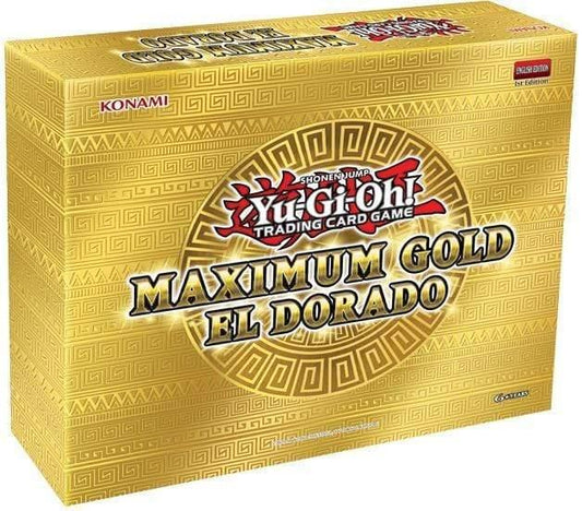 Yu-Gi-Oh! Yugioh Sealed YGO MAXIMUM GOLD EL DORADO BOX