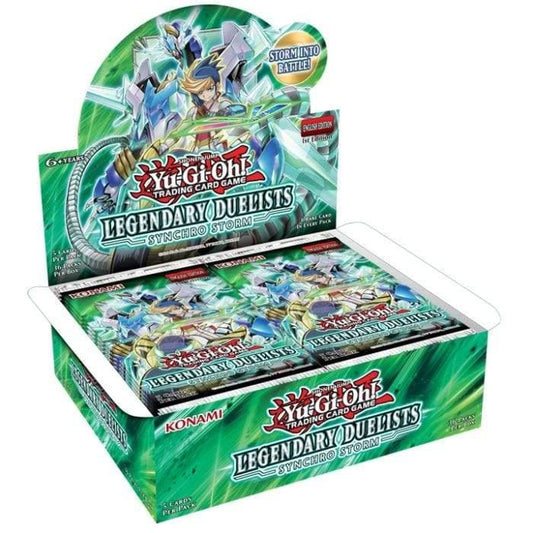 Yu-Gi-Oh! Yugioh Sealed YU-GI-OH! LEGENDARY DUELISTS: SYNCHRO STORM BOOSTER BOX